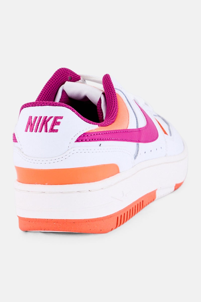 Nike Women Gamma Force Lace Up Outdoor Shoes, White - Image 3